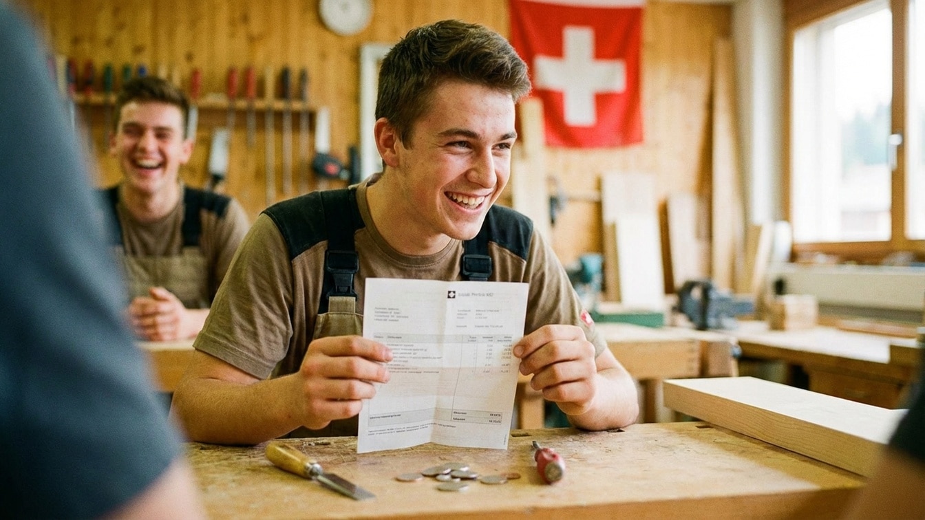 Quel est le salaire d'un apprenti en Suisse ?