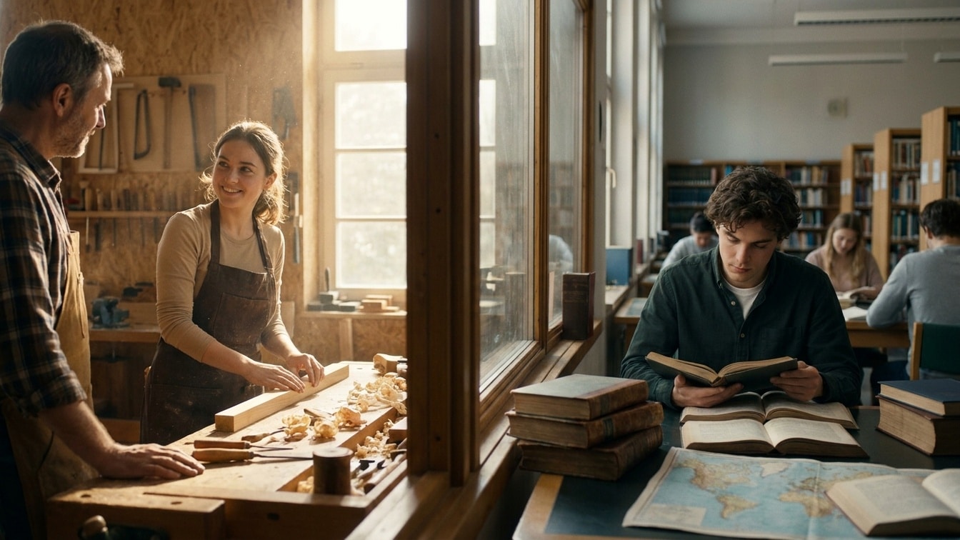 Faire un apprentissage ou rester en formation initiale : comment choisir ?