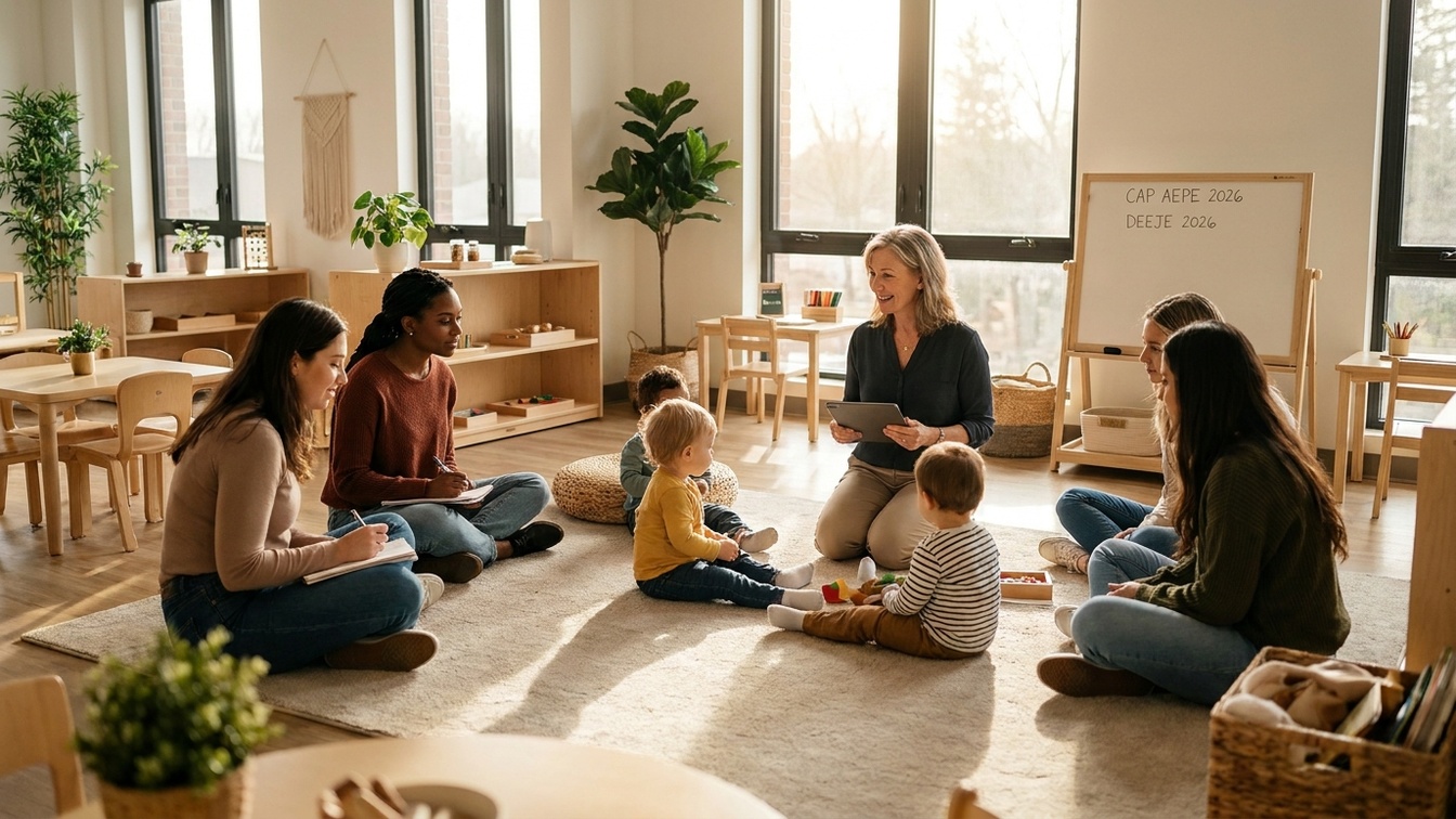 Formation aux métiers de la petite enfance : quel diplôme en 2026 ?